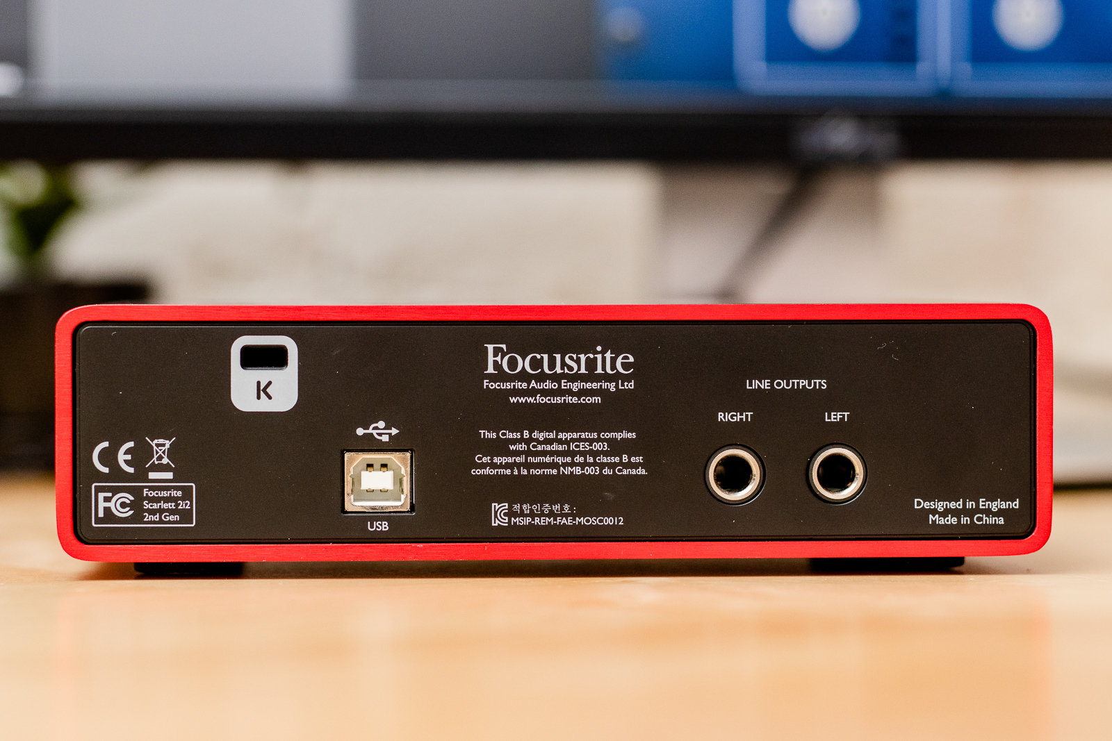 USB audio interface