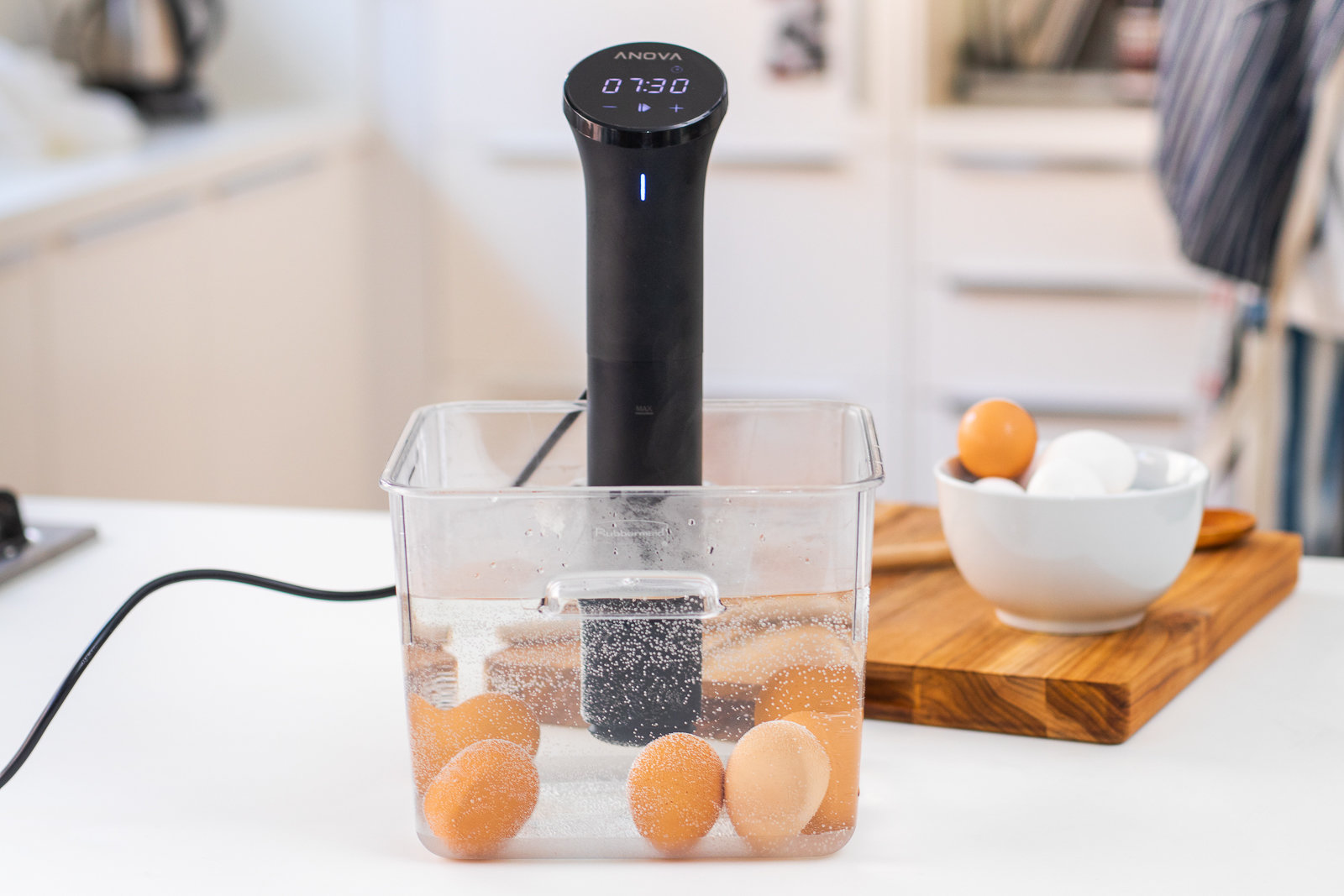 Sous vide cooking