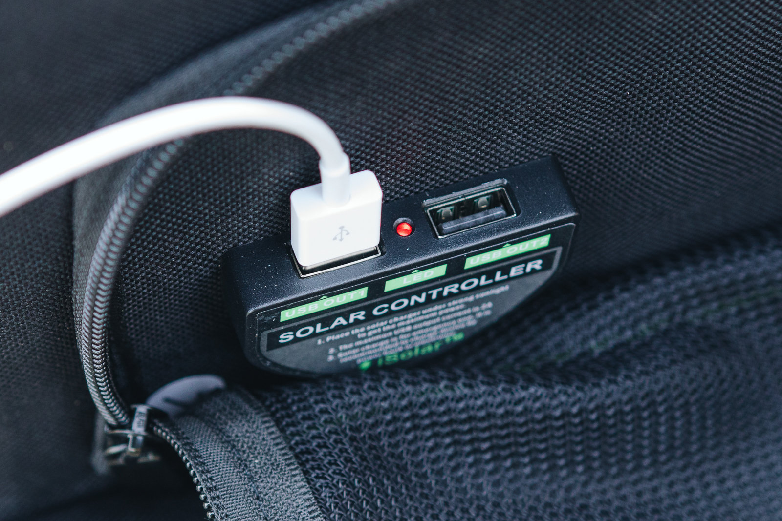 Portable solar charger