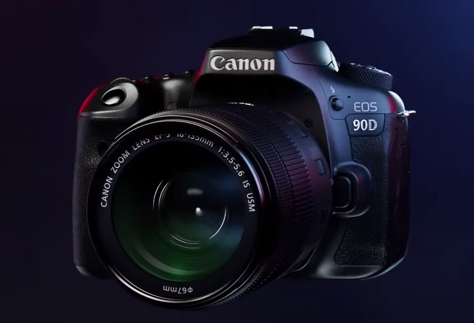 Canon EOS 90D DSLR camera