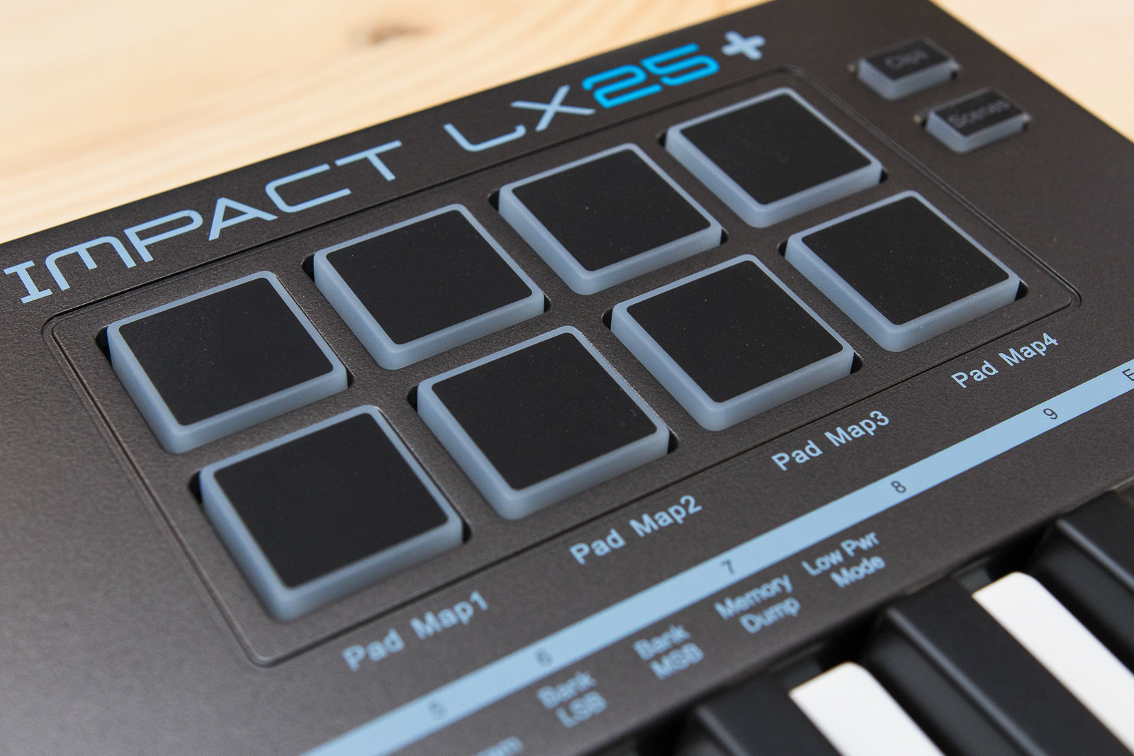 MiDi keyboard controller