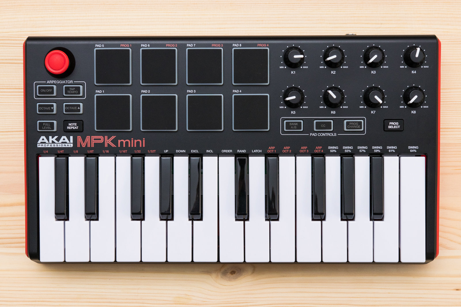 MiDi keyboard controller