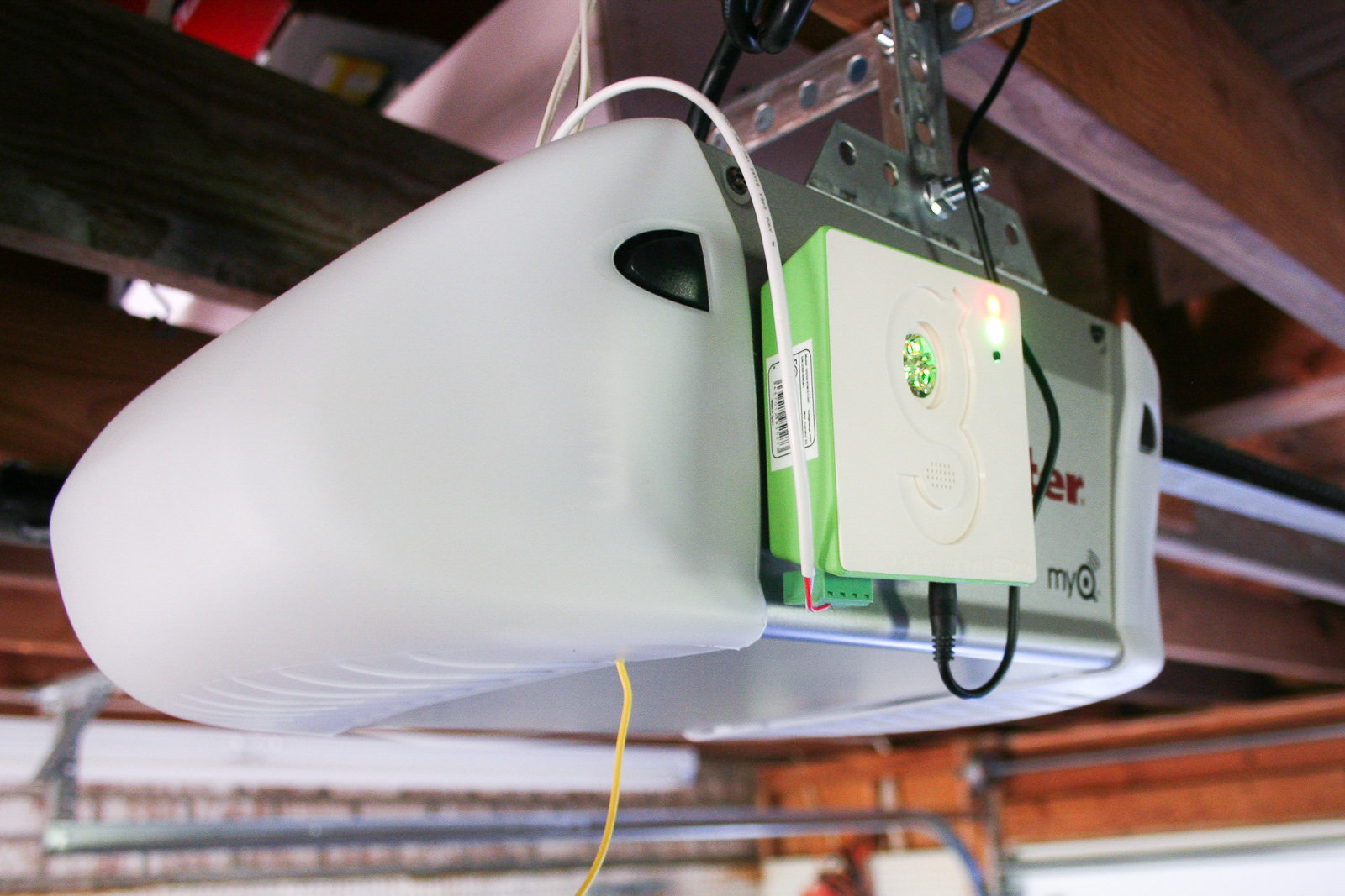 Smart garage-door controller