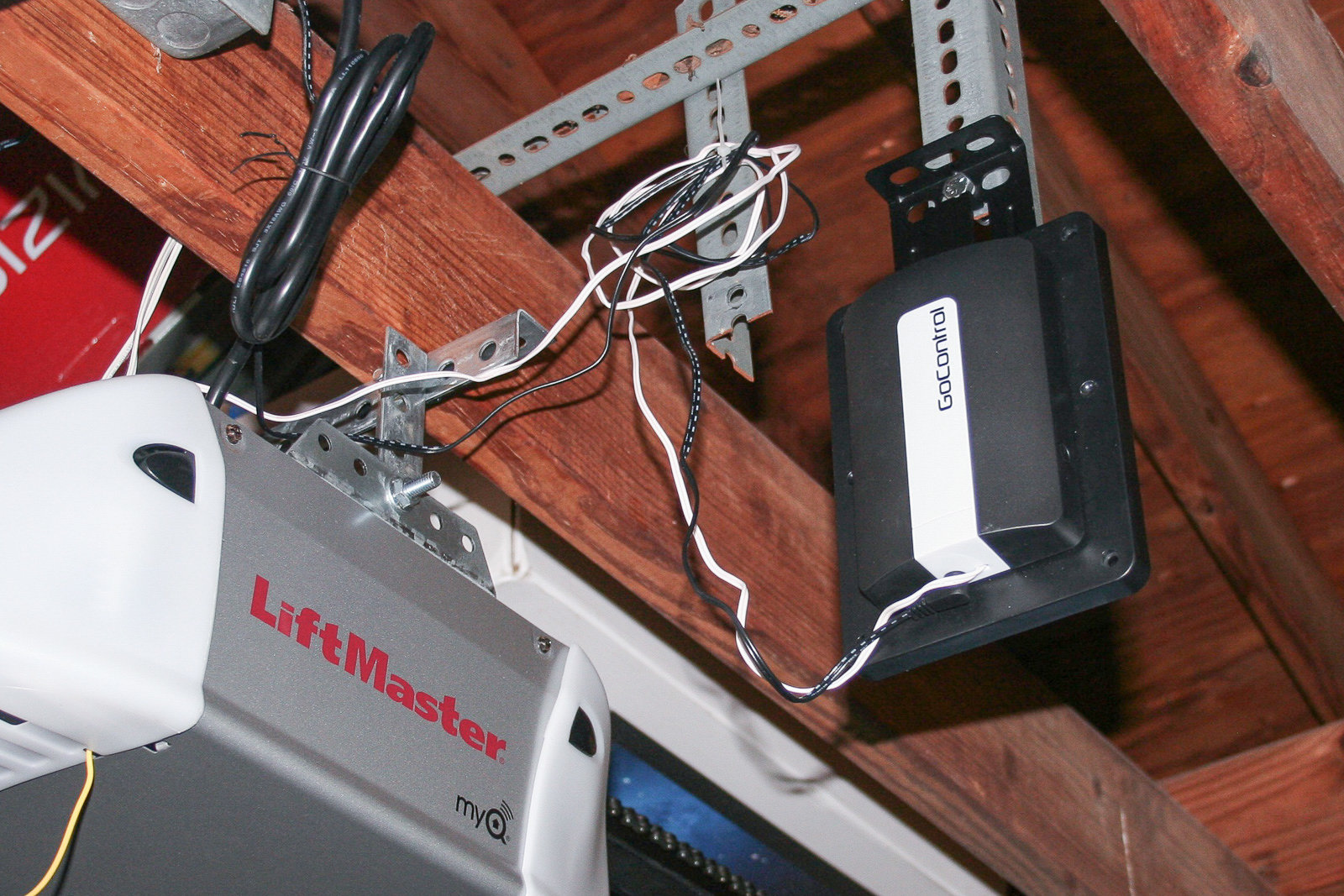 Smart garage-door controller