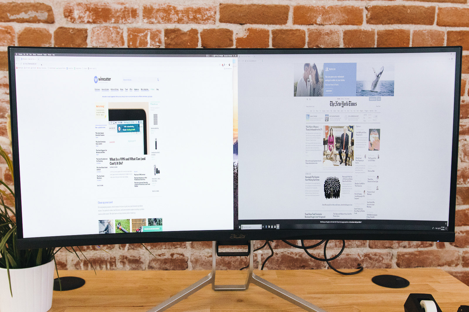 Ultrawide monitors
