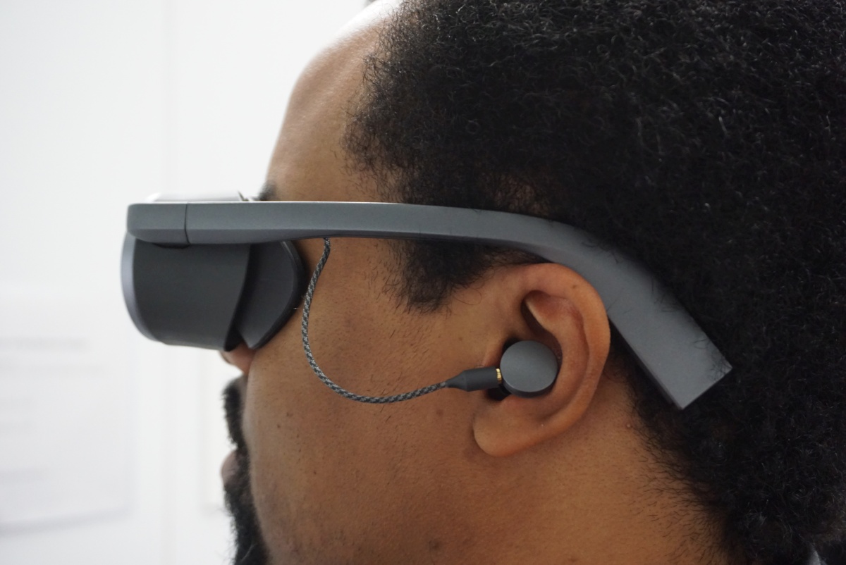 Panasonic VR glasses @ CES 2020