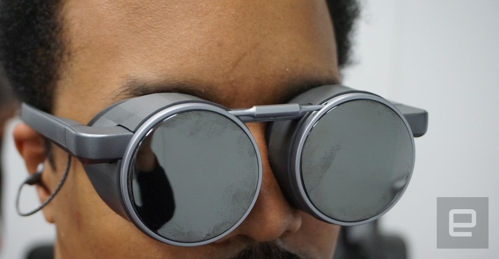 Panasonic VR glasses @ CES 2020
