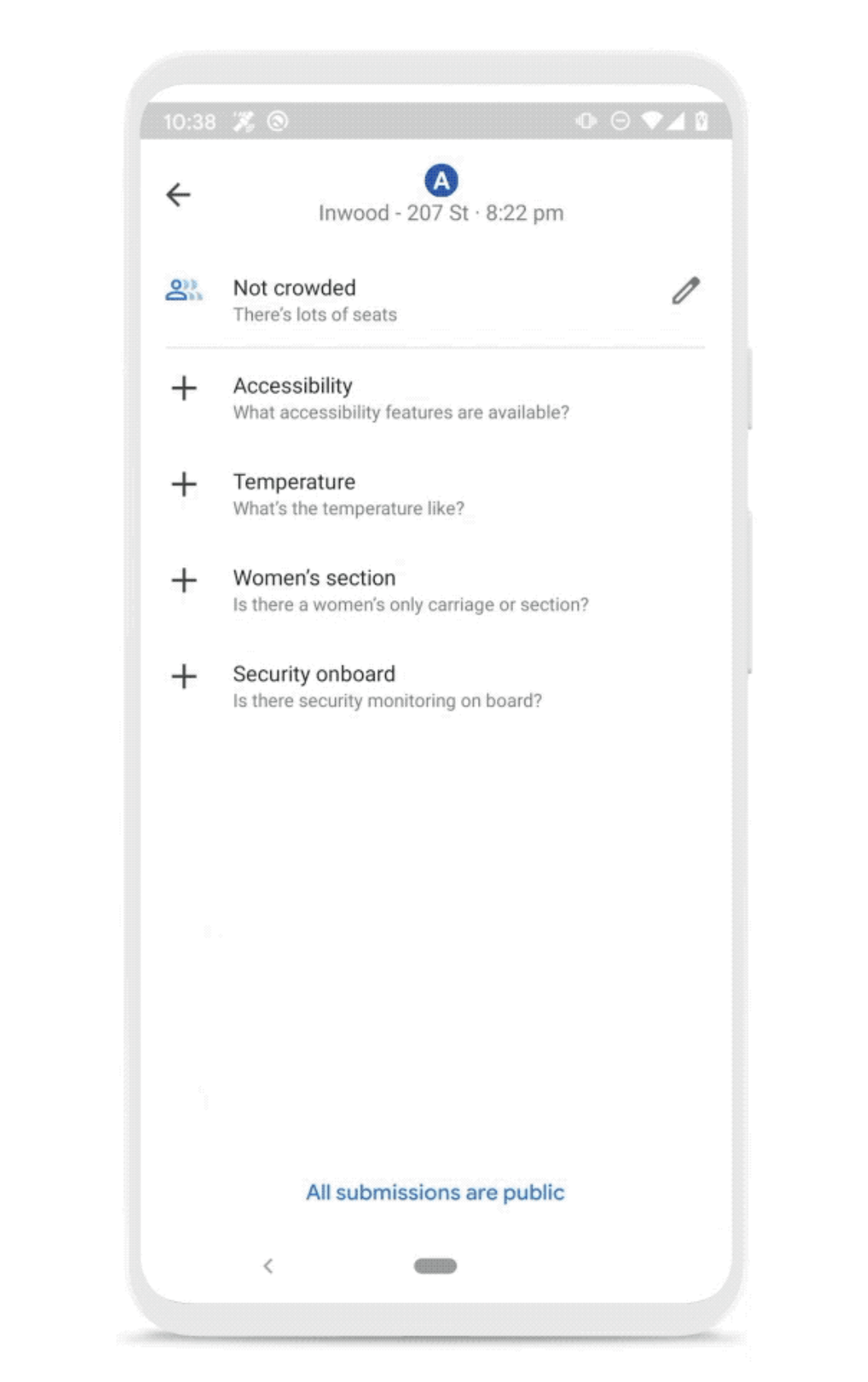 Google Maps update