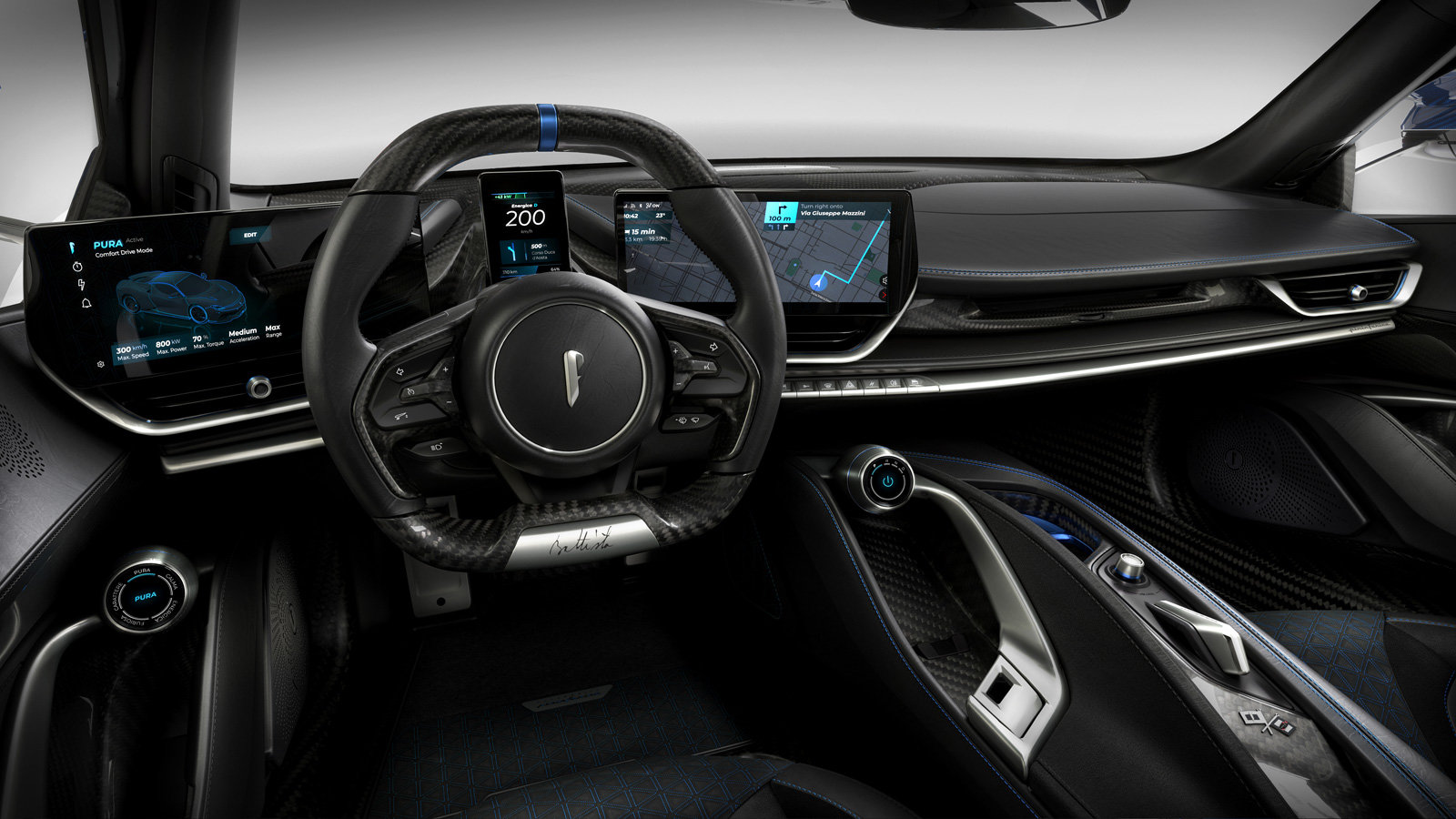 Pininfarina Battista Anniversario interior