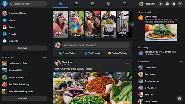 Facebook Redesign