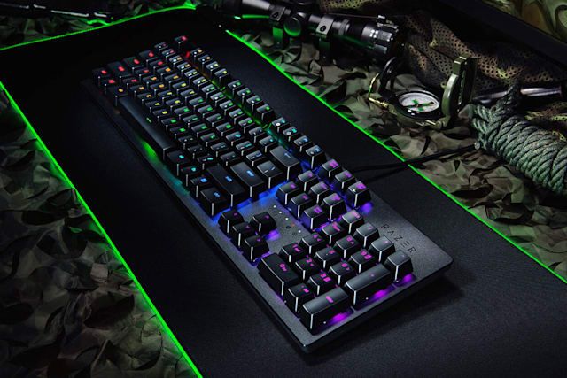 Razer Huntsman gaming keyboard.