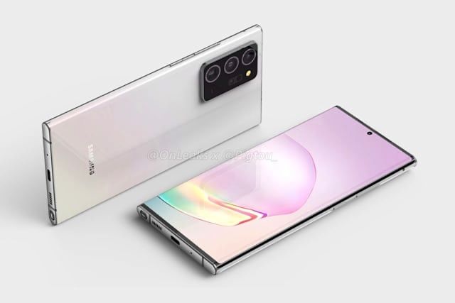 Note 20 render