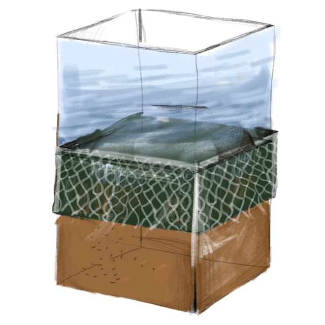 An illustration of a superfund site. 