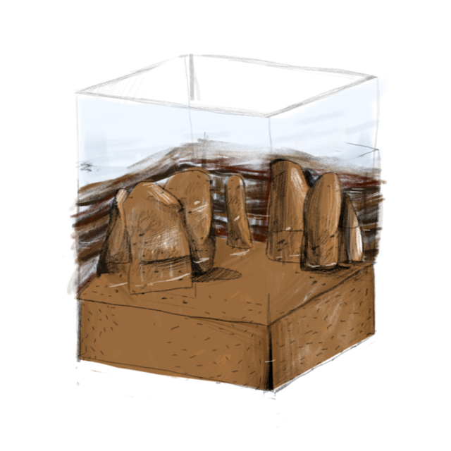 An illustration of a superfund site. 