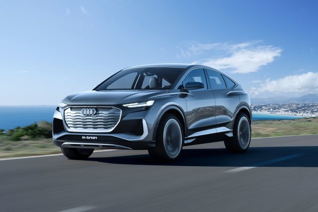 Audi Q4 Sportback e-tron concept EV