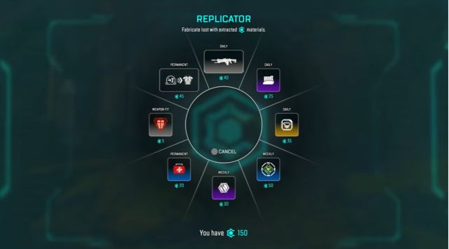 Apex Legends crafting system